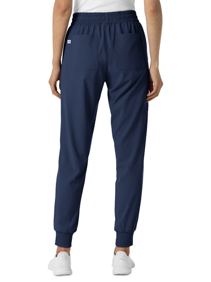 Women's Six-Pocket Jogger Scrub Pant - 5934 - Navy