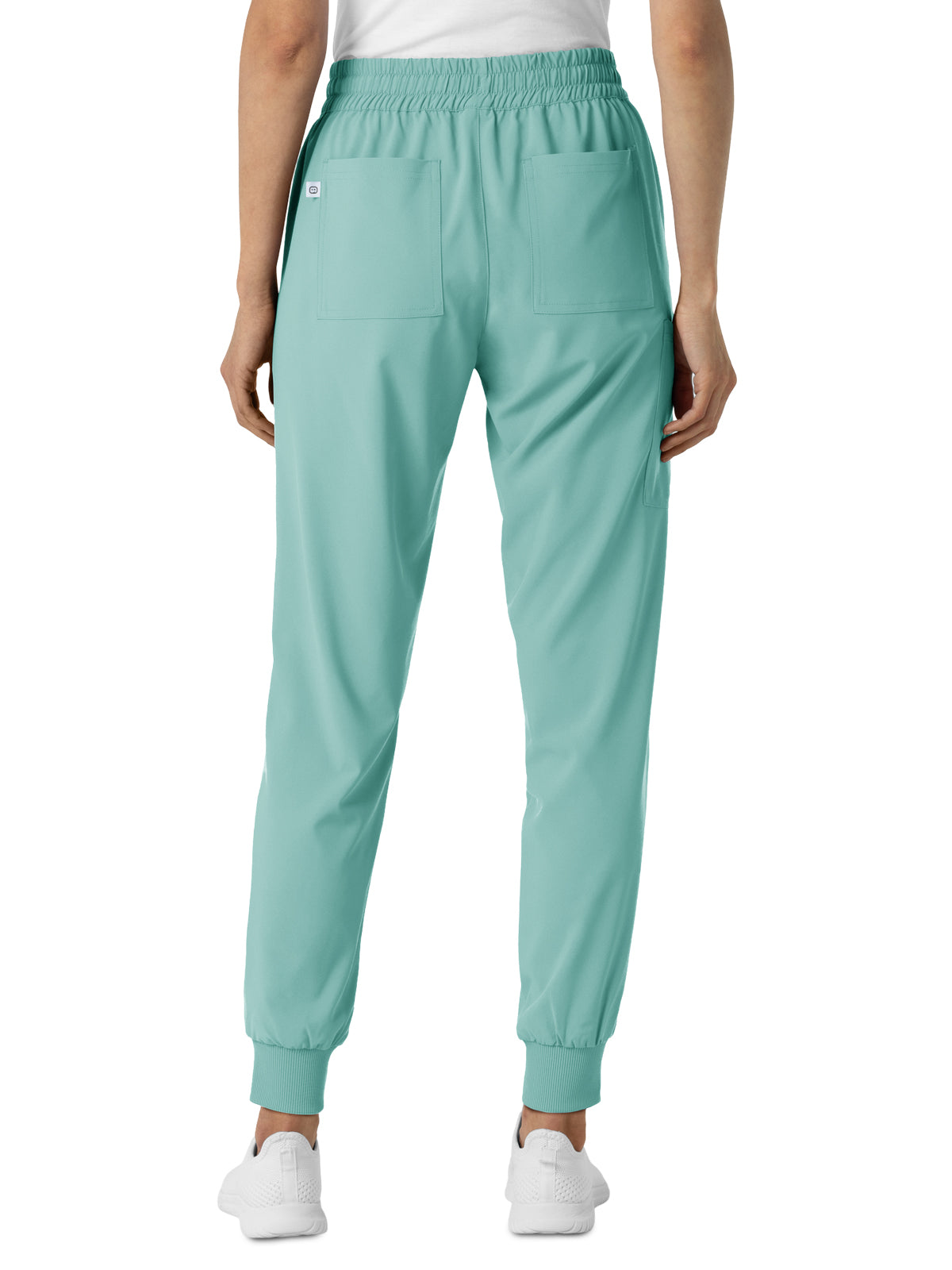 Women's Six-Pocket Jogger Scrub Pant - 5934 - Turquoise