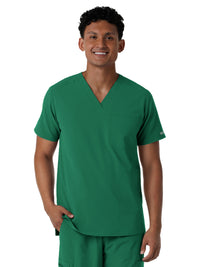 Men's Three-Pocket V-Neck Scrub Top - 6380 - Hunter