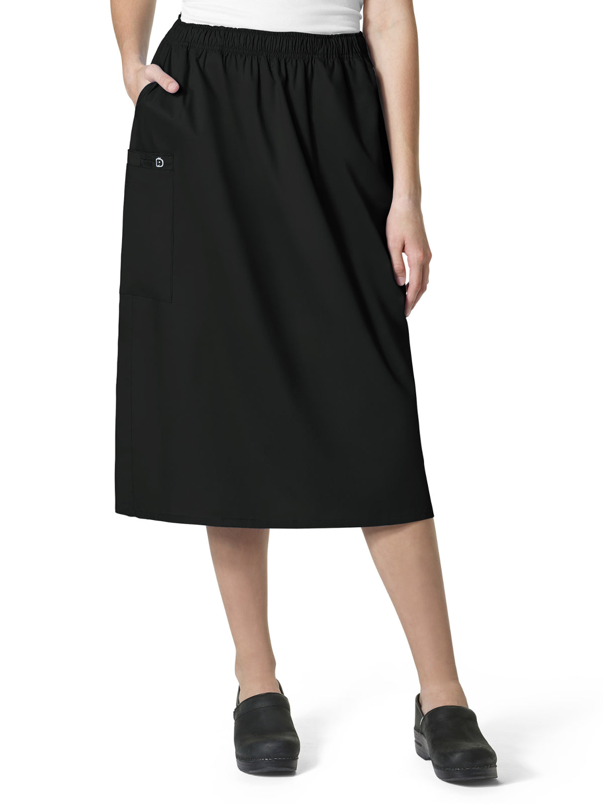 Women's Five-Pocket Pull On Cargo Skirt - 701 - Black