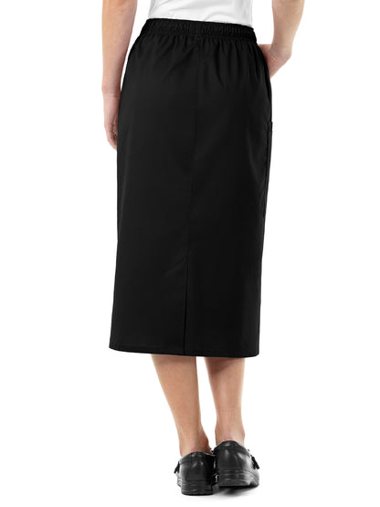 Women's Five-Pocket Pull On Cargo Skirt - 701 - Black