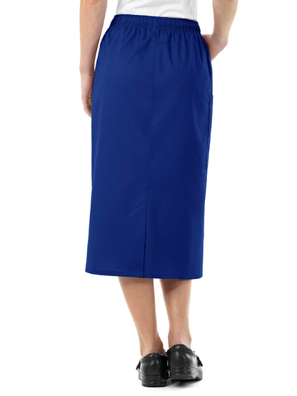 Women's Five-Pocket Pull On Cargo Skirt - 701 - Galaxy Blue