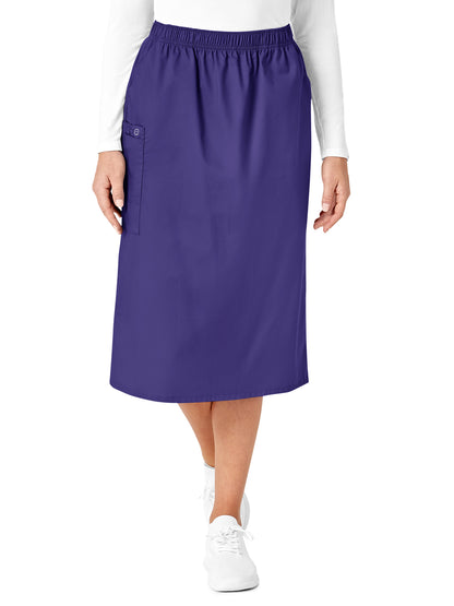 Women's Five-Pocket Pull On Cargo Skirt - 701 - Grape