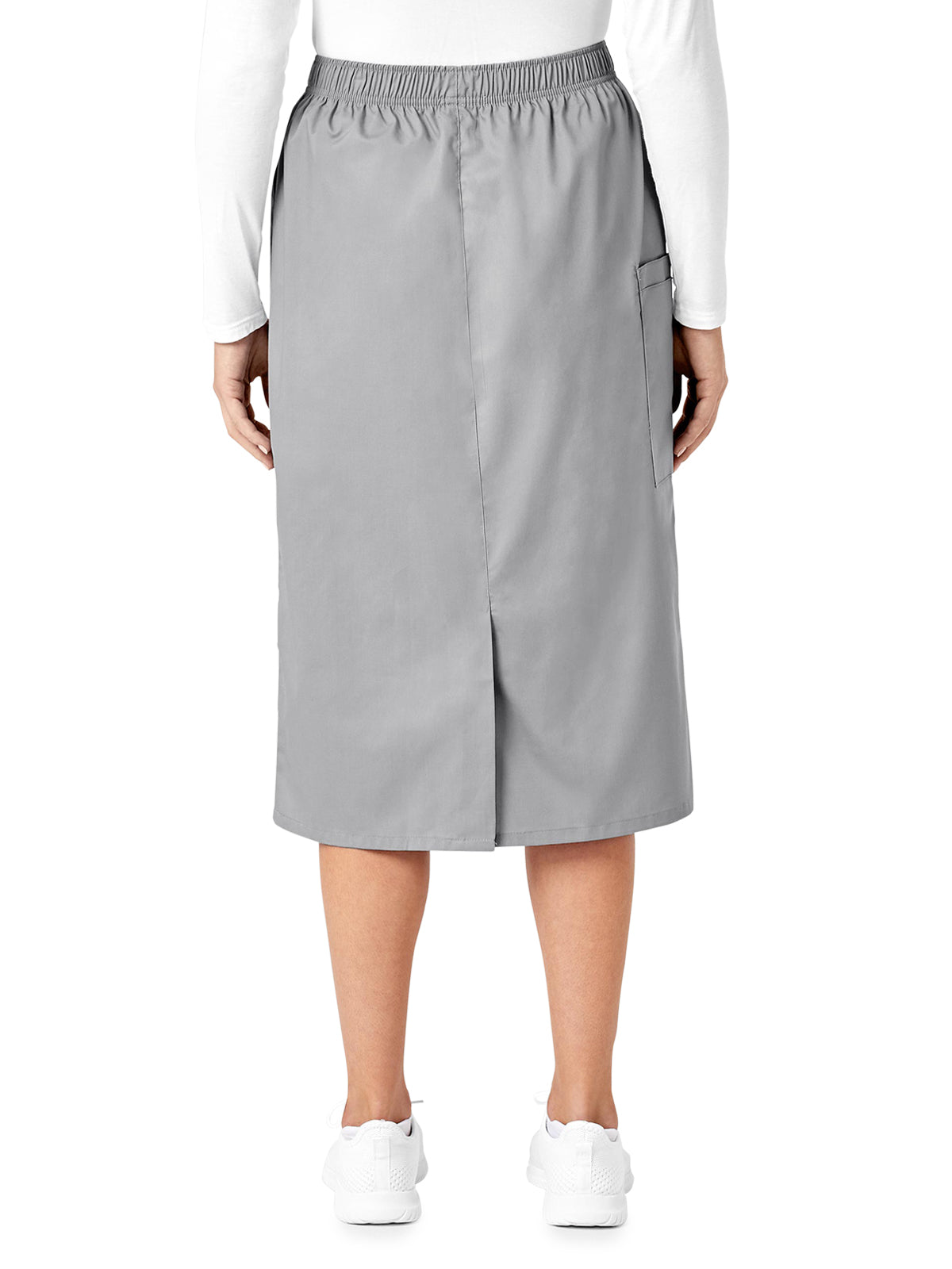 Women's Five-Pocket Pull On Cargo Skirt - 701 - Grey