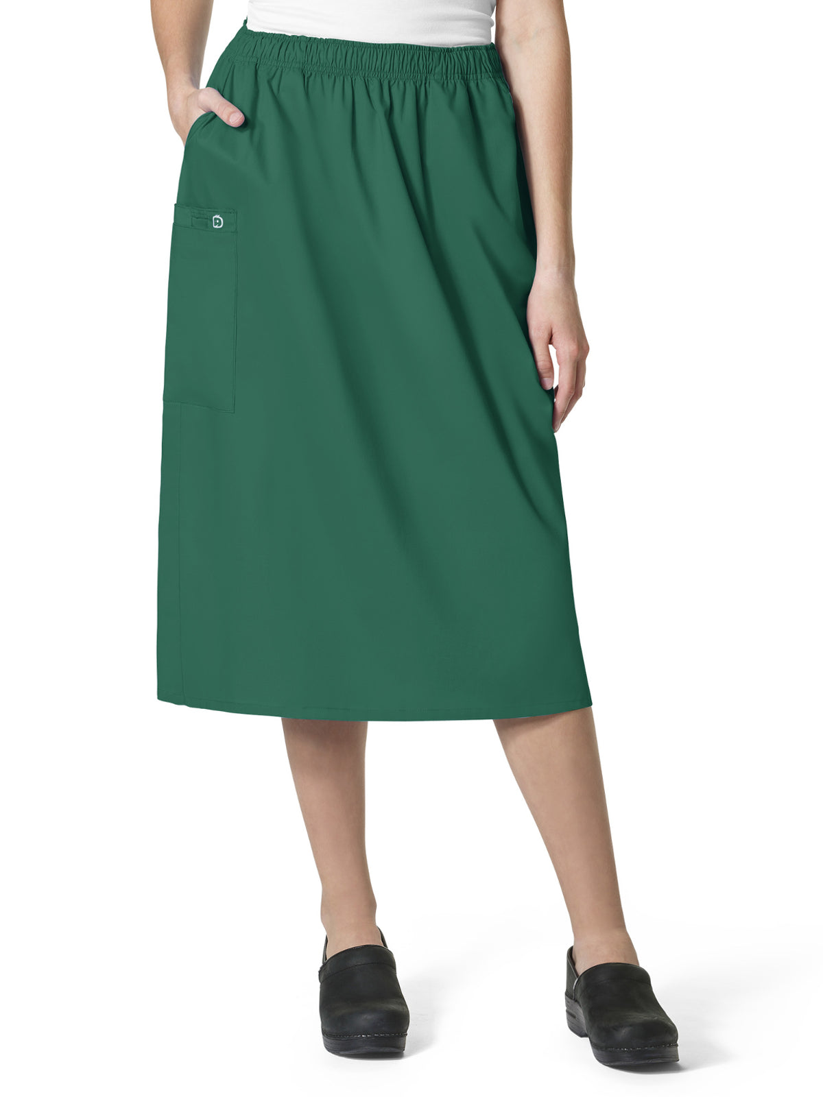 Women's Five-Pocket Pull On Cargo Skirt - 701 - Hunter