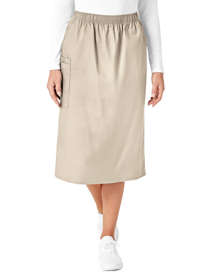 Women's Five-Pocket Pull On Cargo Skirt - 701 - Khaki