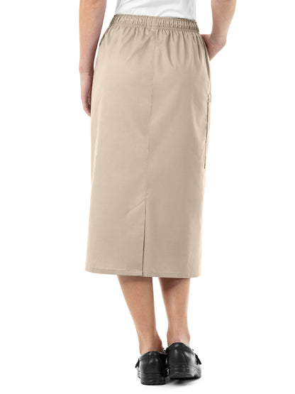 Women's Five-Pocket Pull On Cargo Skirt - 701 - Khaki