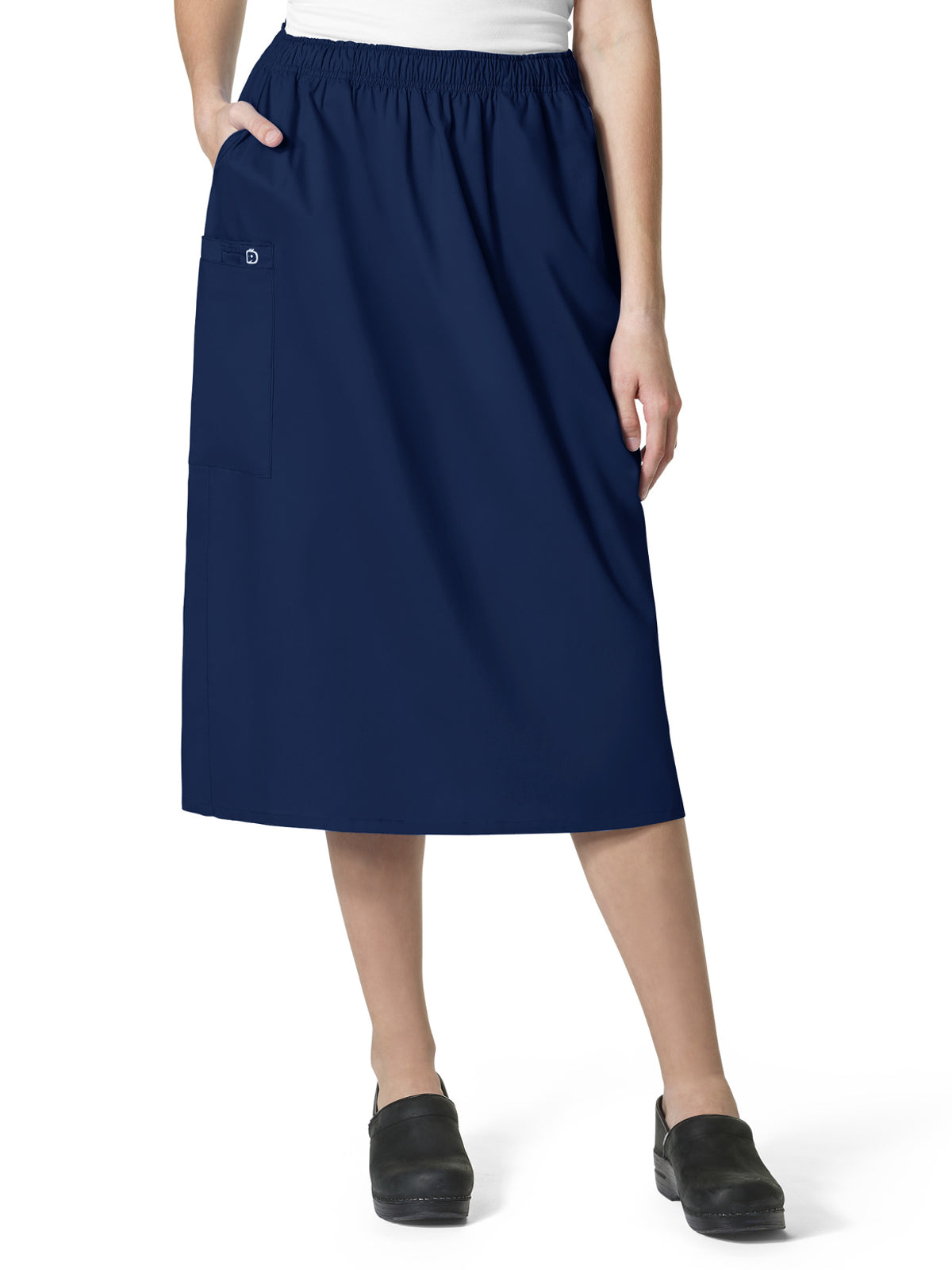 Women's Five-Pocket Pull On Cargo Skirt - 701 - Navy