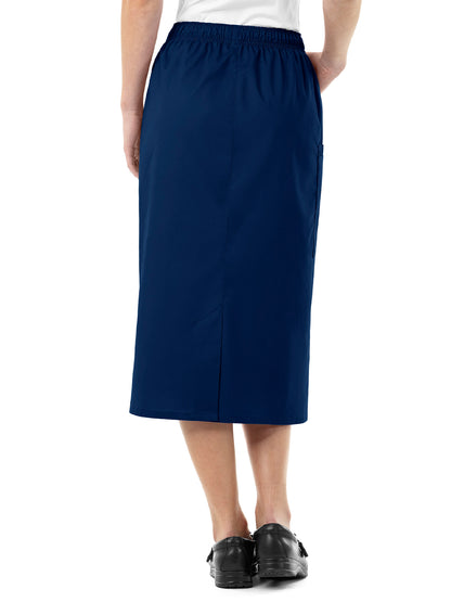 Women's Five-Pocket Pull On Cargo Skirt - 701 - Navy