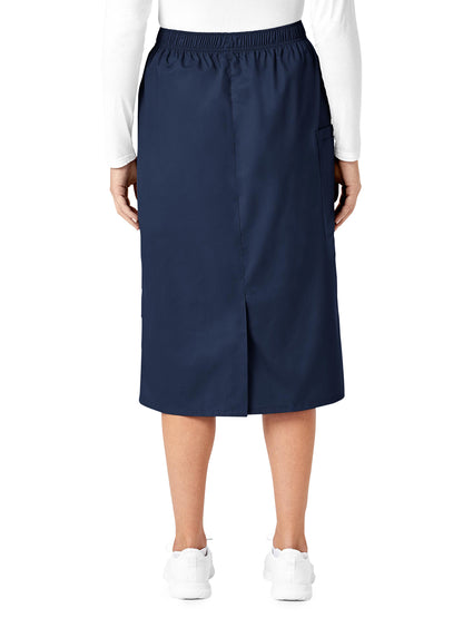 Women's Five-Pocket Pull On Cargo Skirt - 701 - Navy