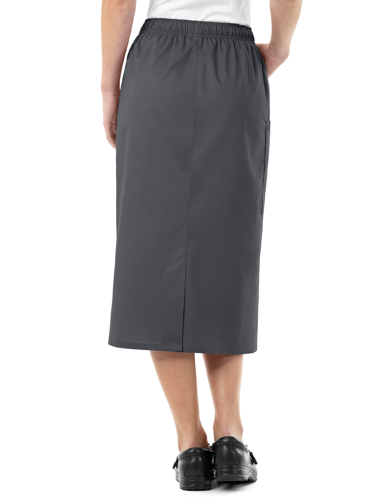 Women's Five-Pocket Pull On Cargo Skirt - 701 - Pewter