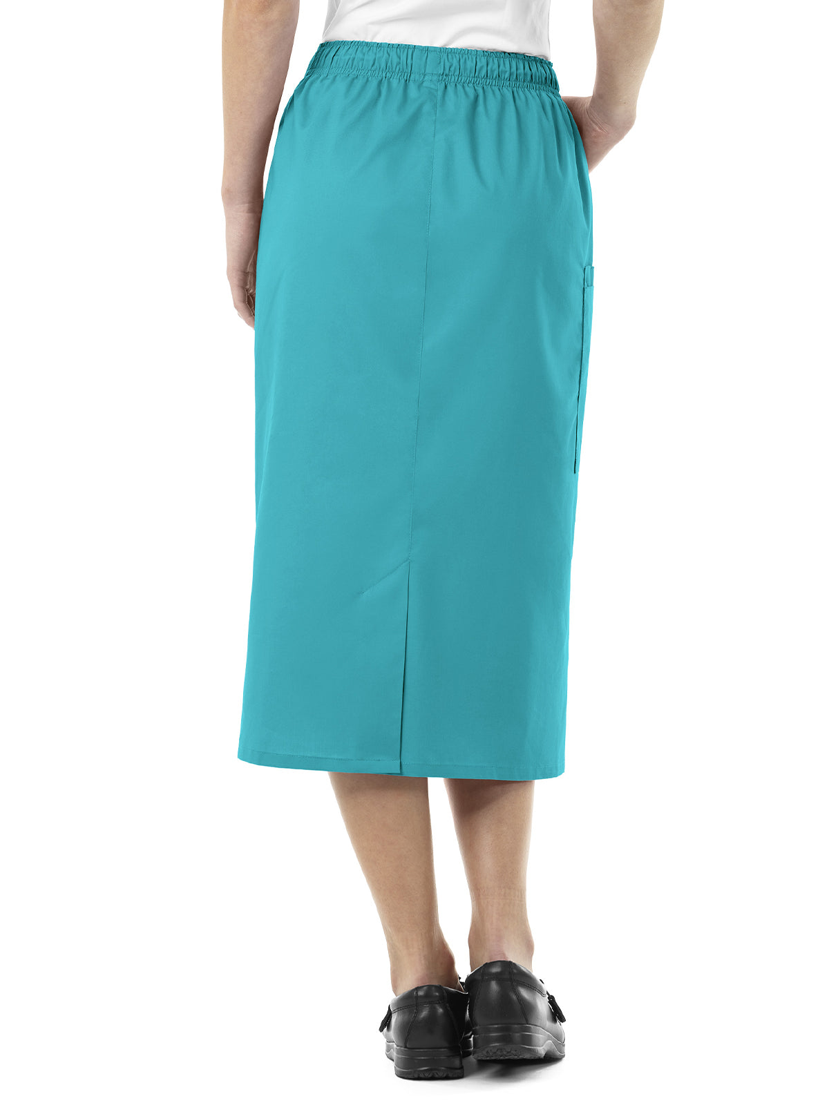 Women's Five-Pocket Pull On Cargo Skirt - 701 - Teal