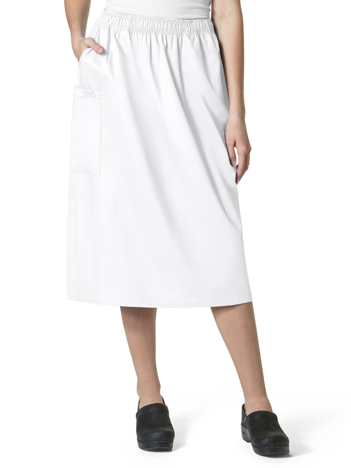 Women's Five-Pocket Pull On Cargo Skirt - 701 - White