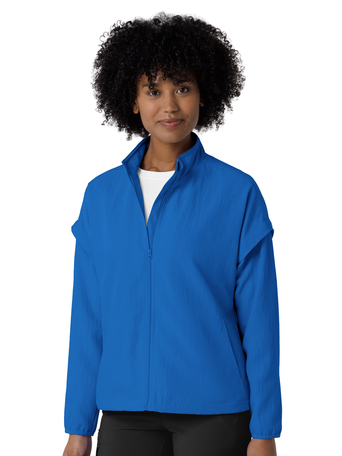 Women's Four-Pocket BreezeBreaker Jacket - 8014 - Royal