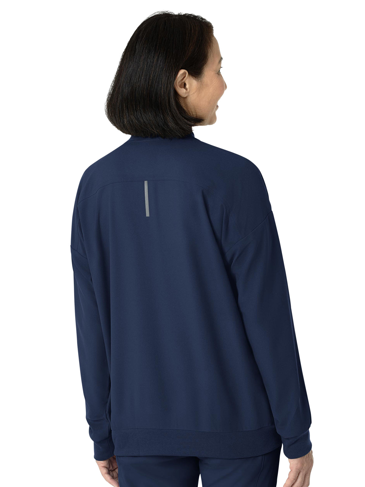 Women's 8-Pocket Bomber Jacket - 8066 - Navy