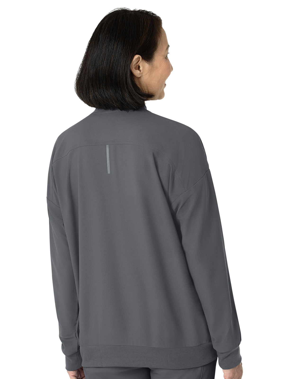 Women's 8-Pocket Bomber Jacket - 8066 - Pewter