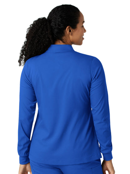 Women's Four-Pocket Warm-Up Jacket - 8151 - Royal