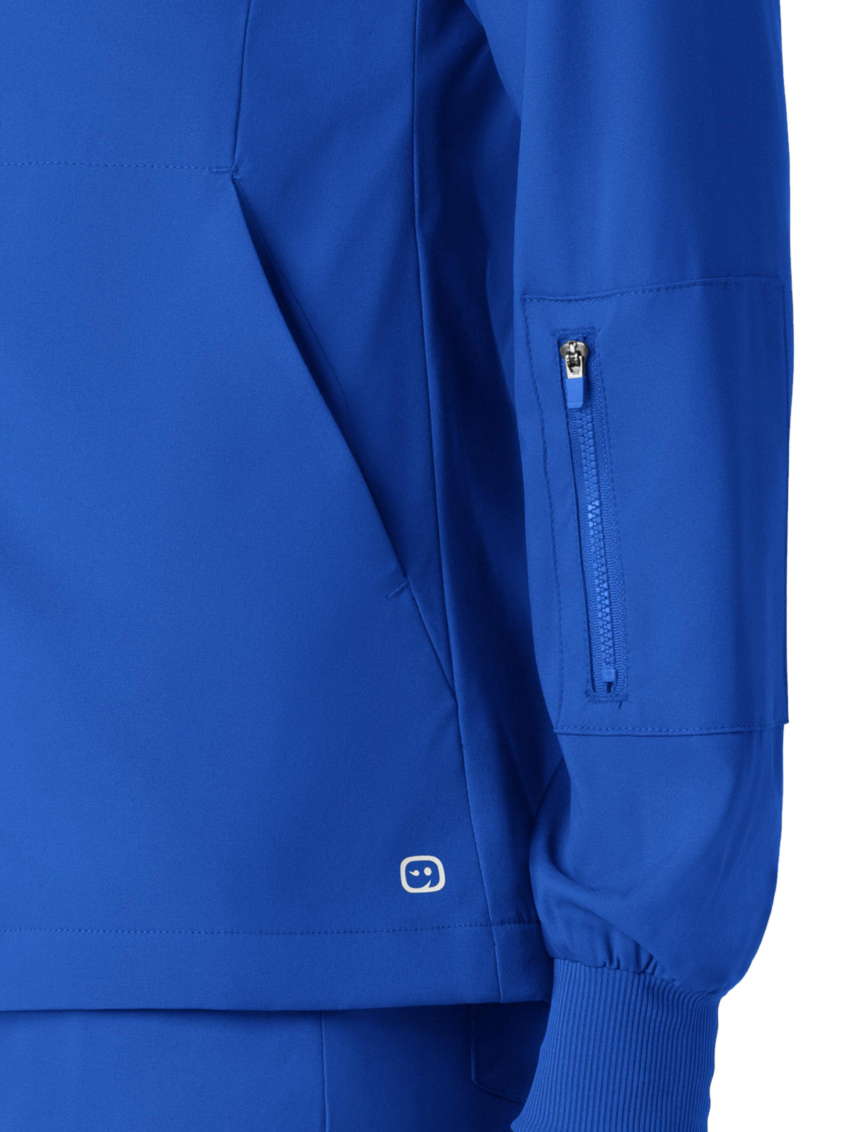 Women's Four-Pocket Warm-Up Jacket - 8151 - Royal