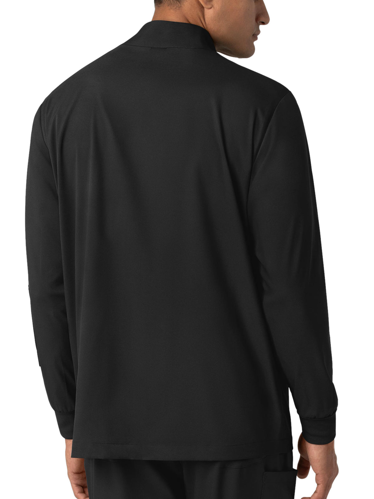 Men's Four-Pocket Warm-Up Jacket - 8351 - Black