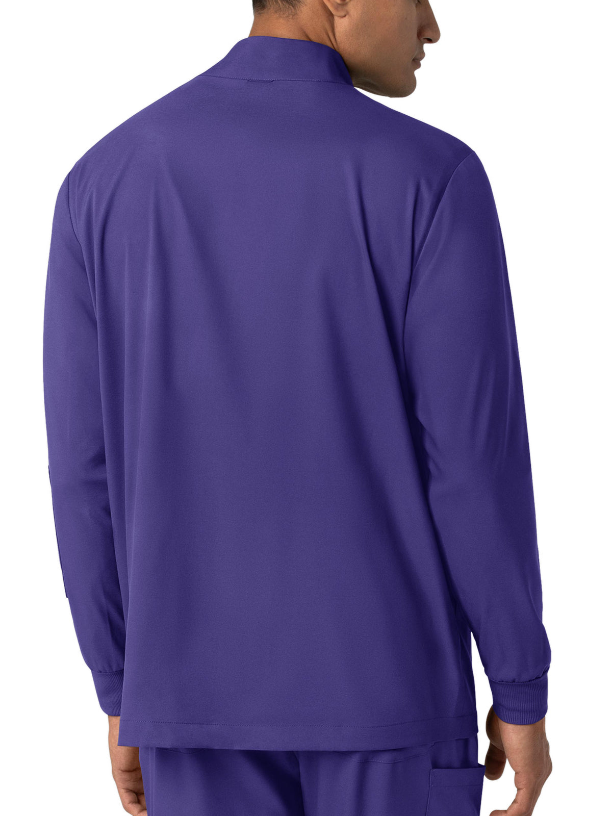 Men's Four-Pocket Warm-Up Jacket - 8351 - Grape