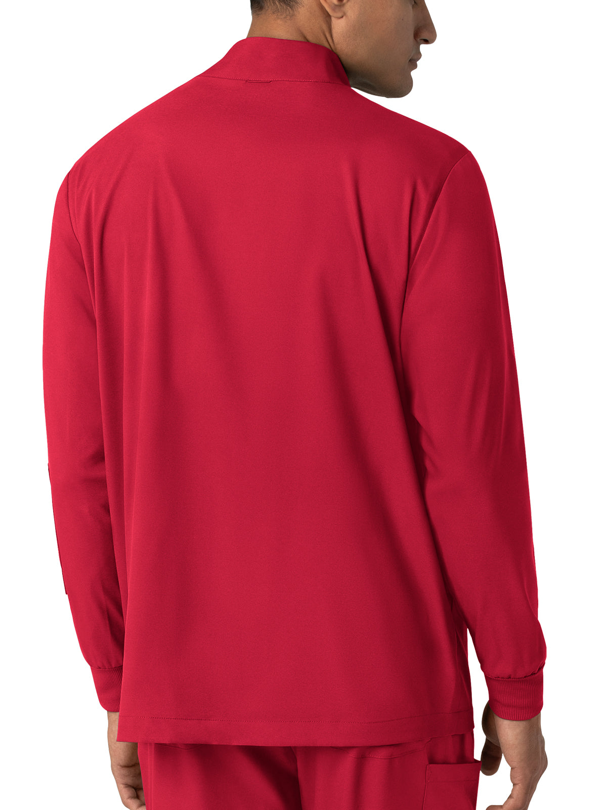 Men's Four-Pocket Warm-Up Jacket - 8351 - Red