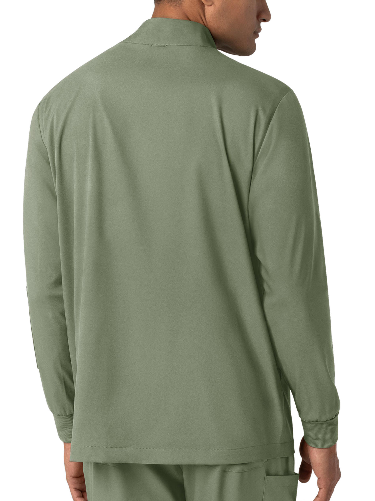 Men's Four-Pocket Warm-Up Jacket - 8351 - Sage