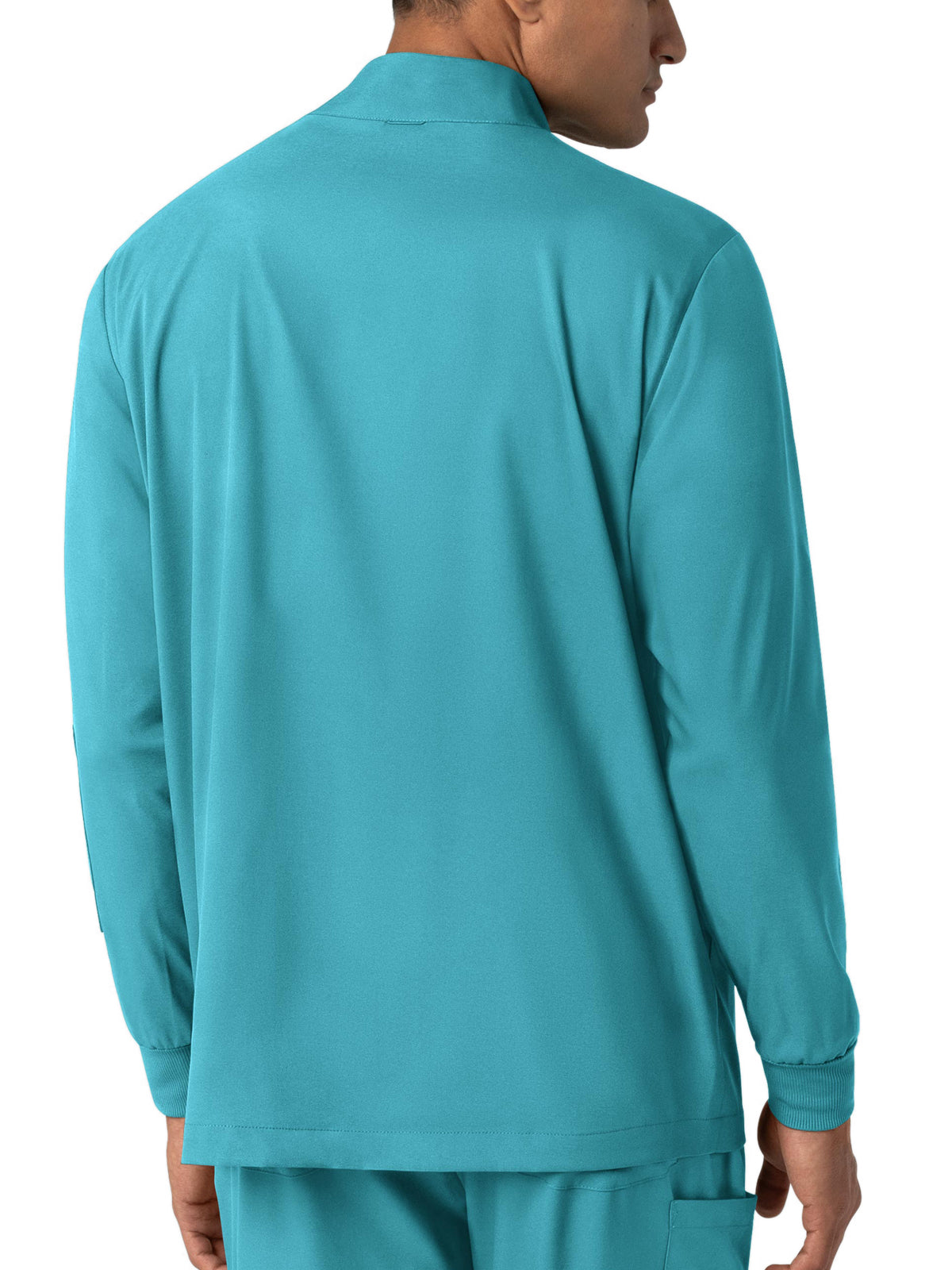 Men's Four-Pocket Warm-Up Jacket - 8351 - Teal