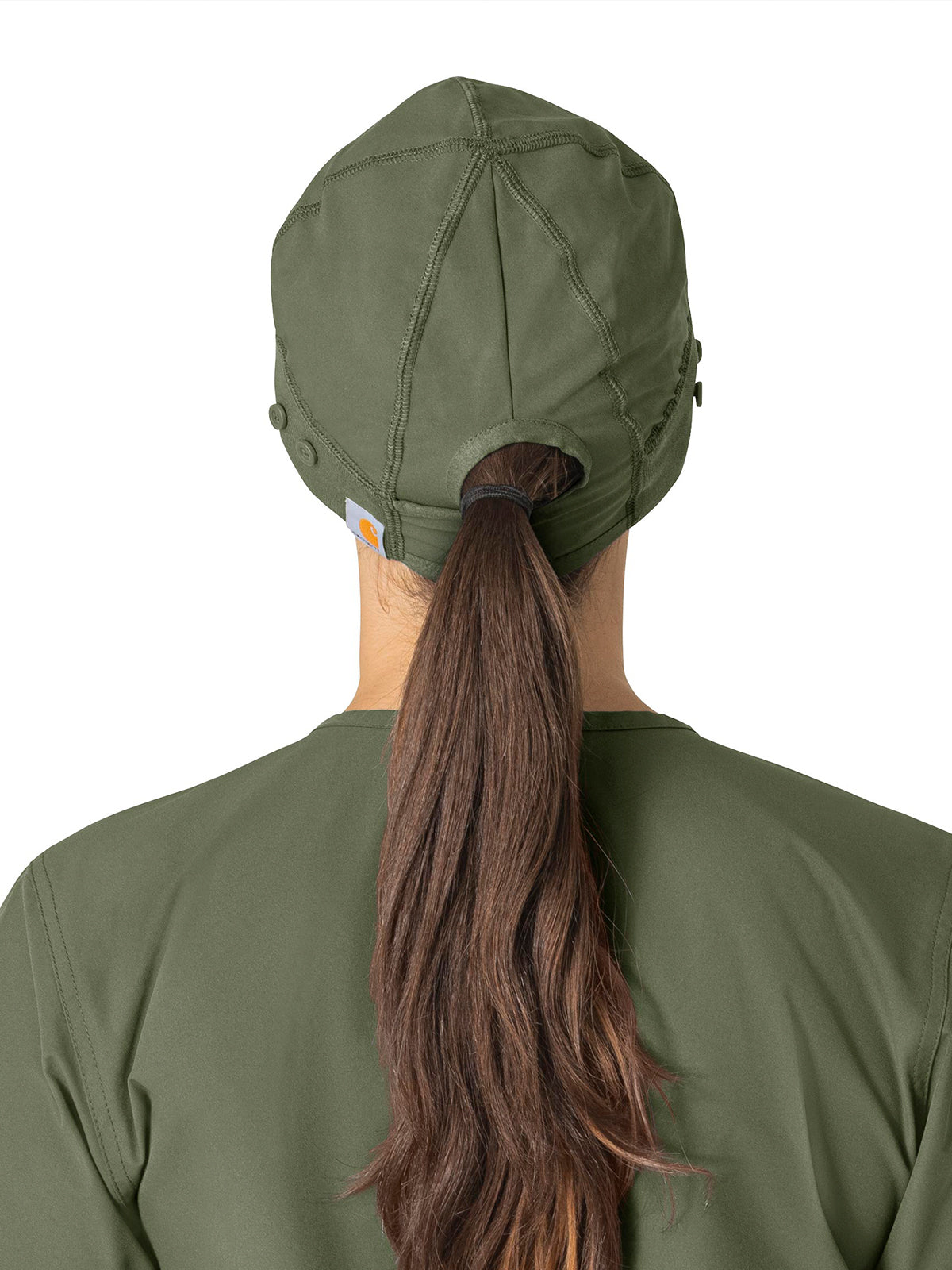 Unisex Modern Fit Scrub Cap Beanie - C40013 - Olive