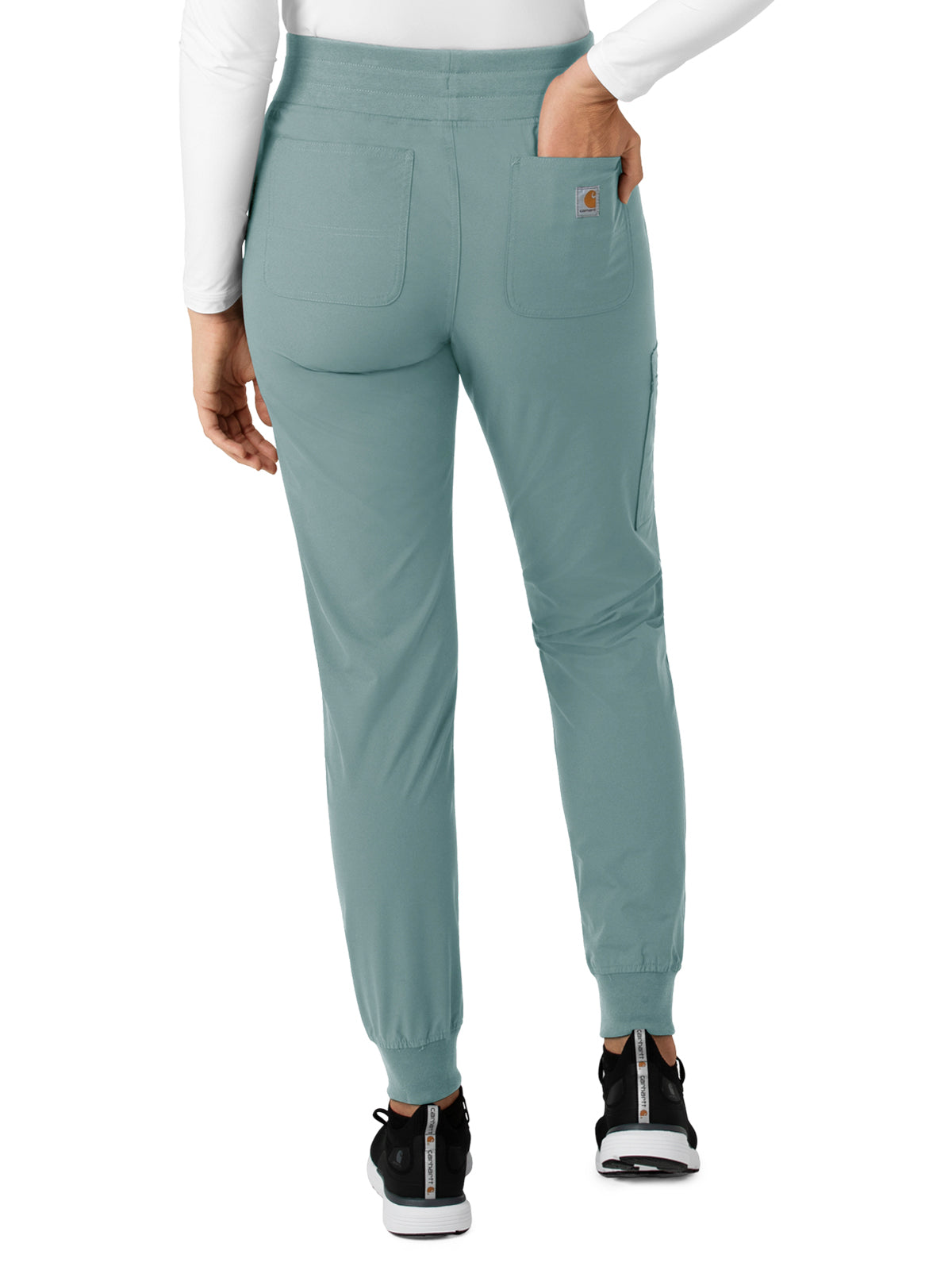 Women's Seven-Pocket Modern Fit Jogger Pant - C51113 - Summer Blue