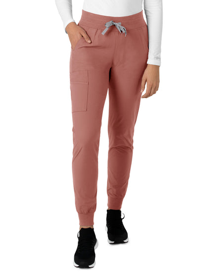 Women's Seven-Pocket Modern Fit Jogger Pant - C51113 - Wildrose