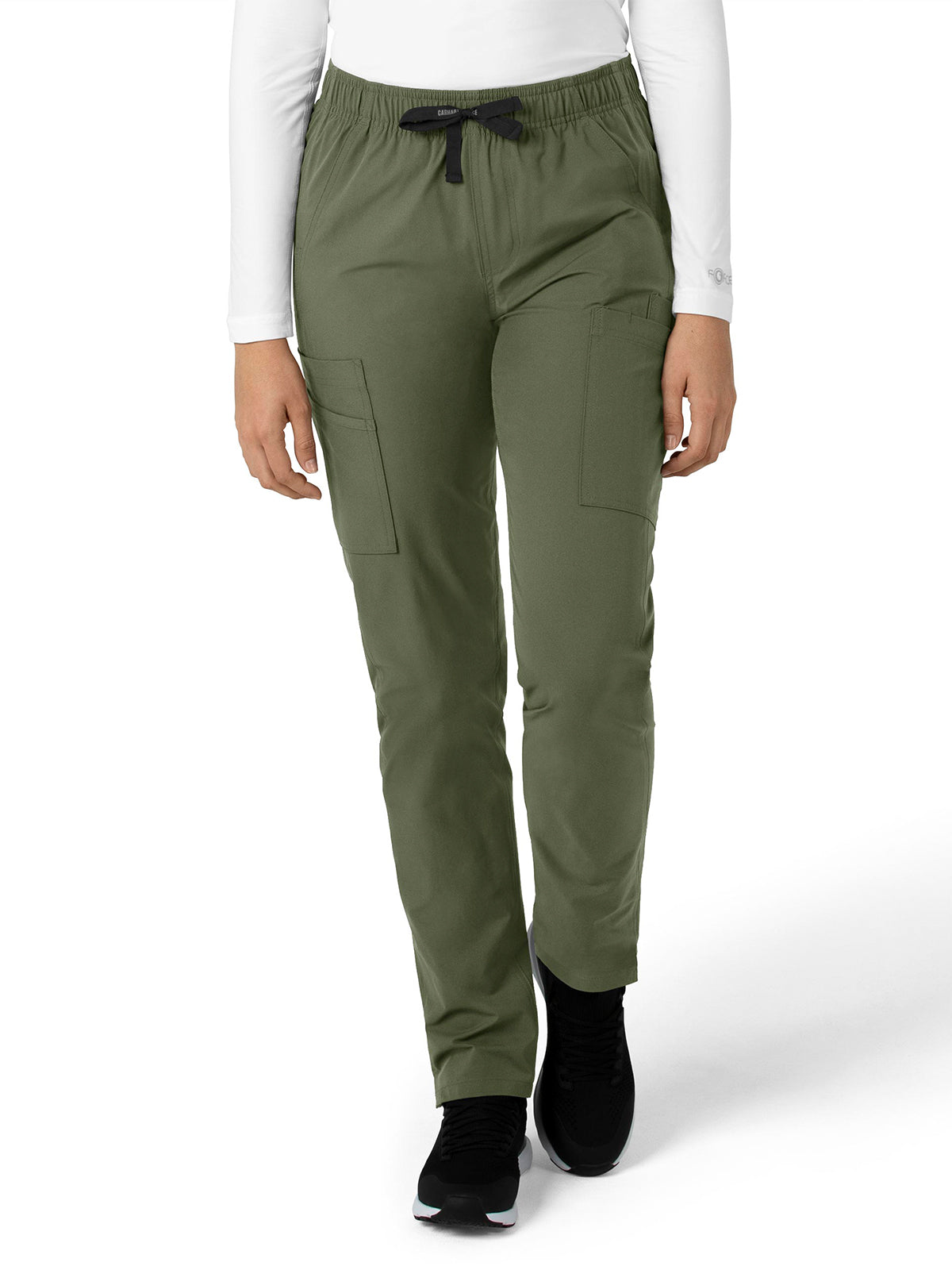 Women's Nine-Pocket Modern Fit Straight Leg Pant - C51213 - Olive