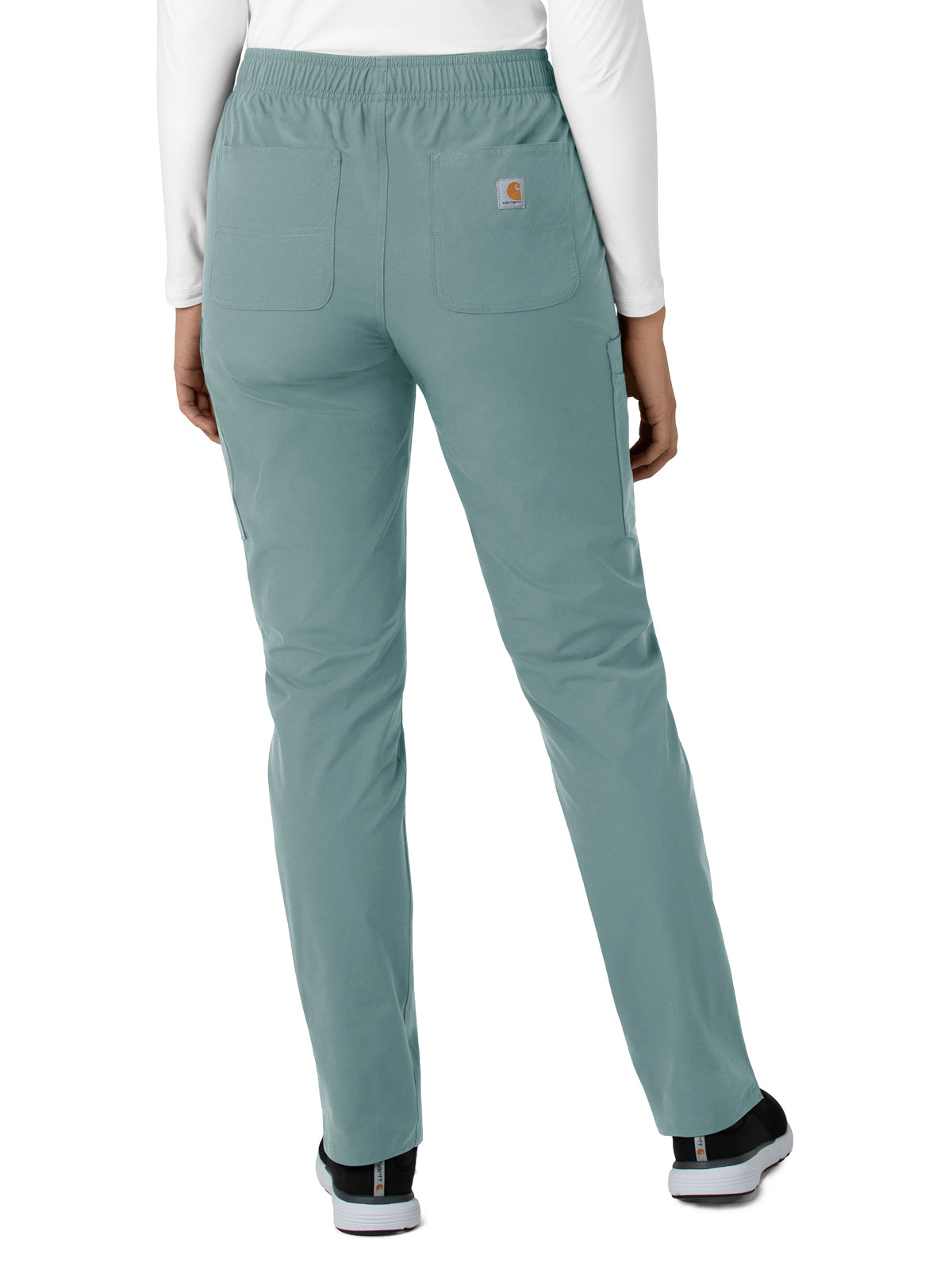 Women's Nine-Pocket Modern Fit Straight Leg Pant - C51213 - Summer Blue