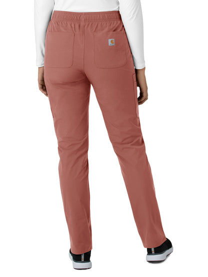 Women's Nine-Pocket Modern Fit Straight Leg Pant - C51213 - Wildrose