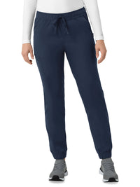 Women's Six-Pocket Ripstop Jogger Scrub Pant - C52139 - Navy