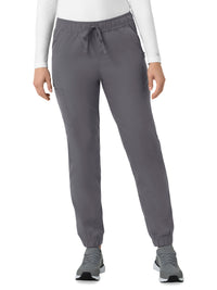 Women's Six-Pocket Ripstop Jogger Scrub Pant - C52139 - Pewter