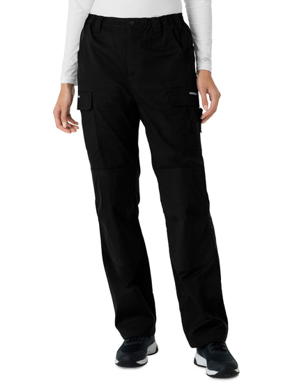 Women's Nine-Pocket Ripstop Cargo Pant - C52418 - Black