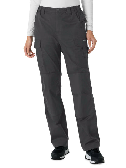 Women's Nine-Pocket Ripstop Cargo Pant - C52418 - Pewter