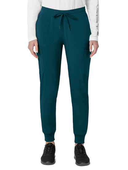 Women's Eight-Pocket Cargo Pant - C53110 - Caribbean