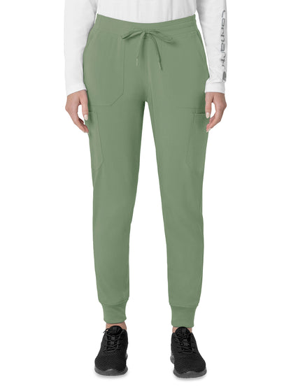 Women's Eight-Pocket Cargo Pant - C53110 - Green Slate