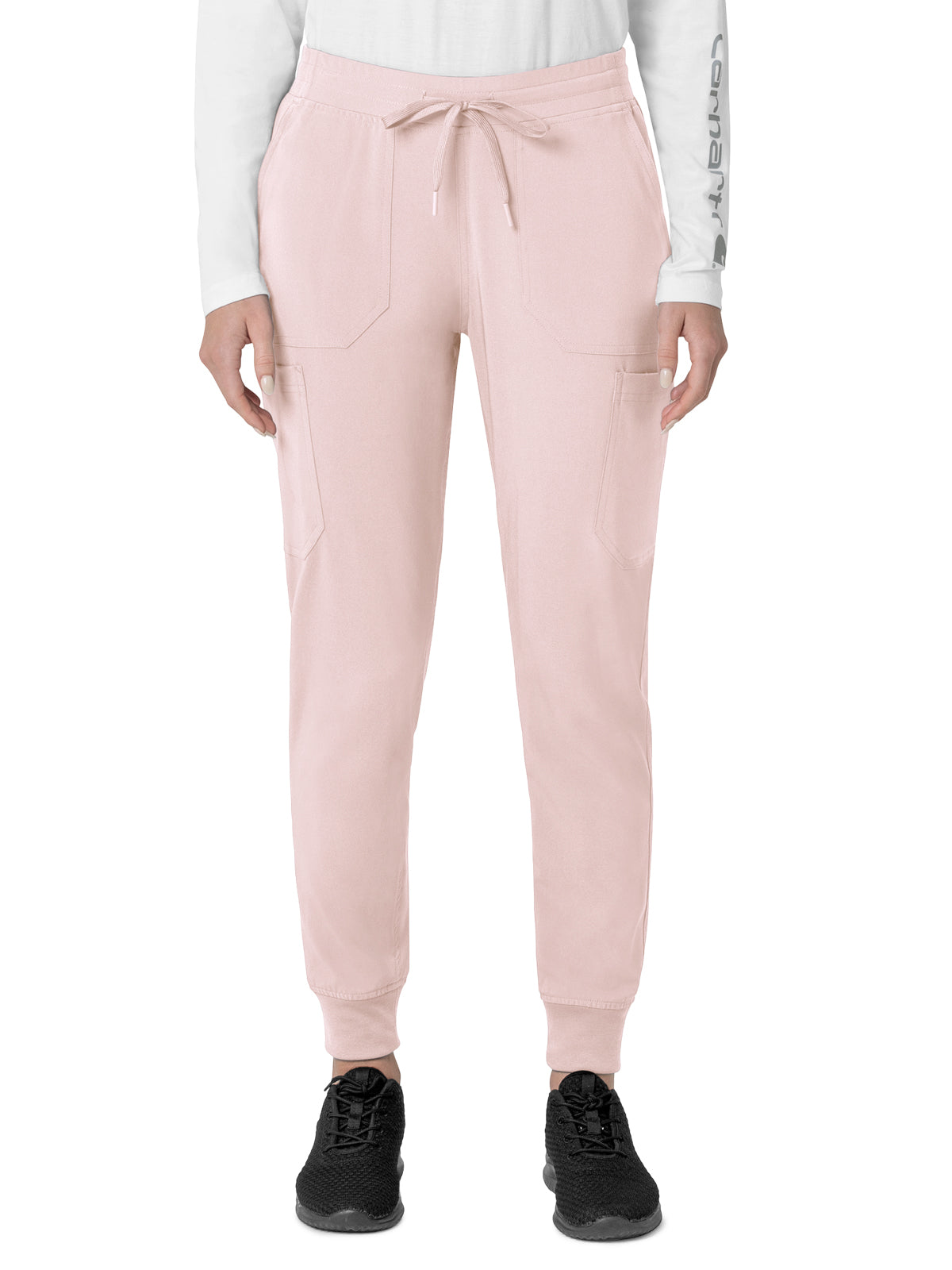 Women's Eight-Pocket Cargo Pant - C53110 - Soft Rose