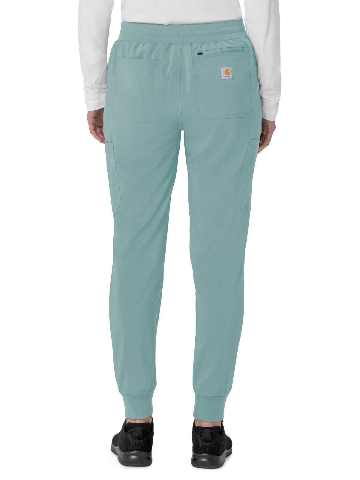 Women's Eight-Pocket Cargo Scrub Pant - C53110 - Summer Blue