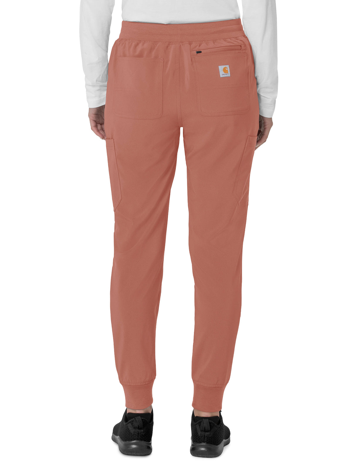 Women's Eight-Pocket Cargo Scrub Pant - C53110 - Wildrose