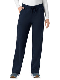 Women's Six-Pocket Boot Cut Scrub Pant - C53190 - Navy