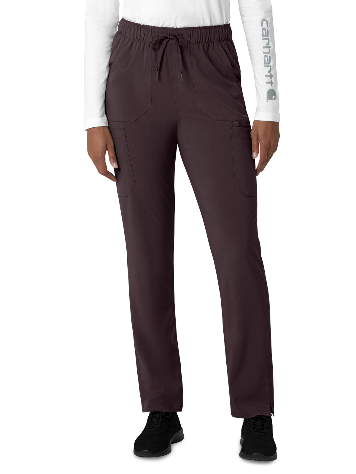 Women's Seven-Pocket Straight Leg Pant - C53210 - Dark Sepia