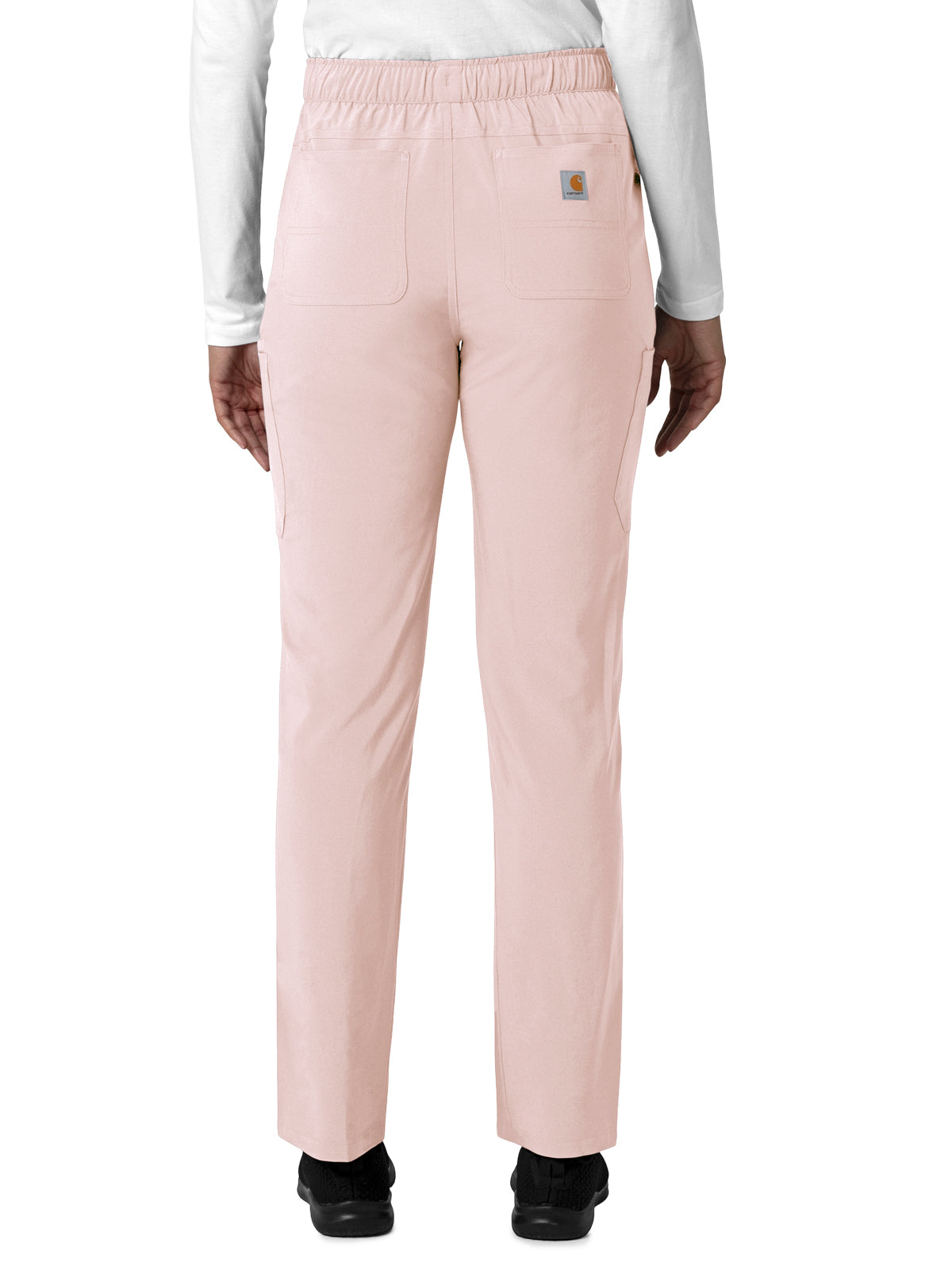 Women's Seven-Pocket Straight Leg Pant - C53210 - Soft Rose
