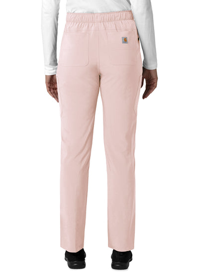 Women's Seven-Pocket Straight Leg Pant - C53210 - Soft Rose