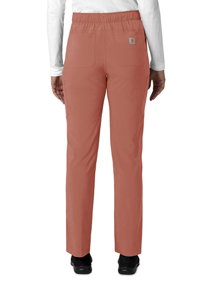 Women's Seven-Pocket Straight Leg Pant - C53210 - Wildrose