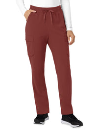 Women’s Six-Pocket Force Cross-Flex High Waisted Ankle Scrub Pant - C53410 - Amber Terrain