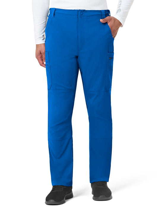 Men's Ten-Pocket Straight Leg Cargo Pant - C55037 - Royal