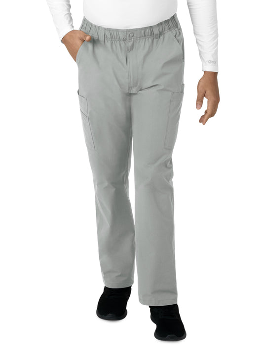 Men's Nine-Pocket Straight Leg Cargo Pant - C56113 - Grey